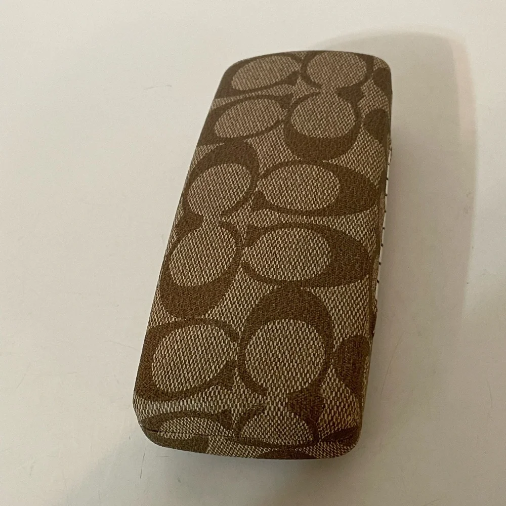Coach Eyeglass Case Rectangle Shape - Picture 4 of 5